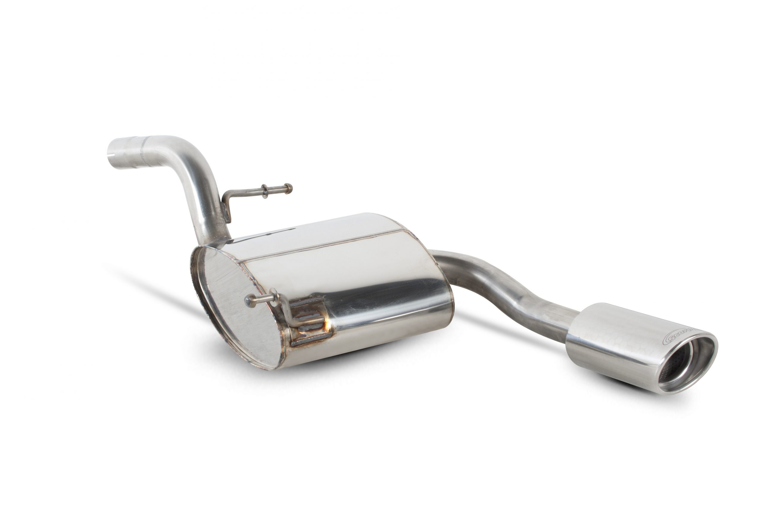 Scorpion Exhausts Volkswagen Lupo Gti 2001 2005 Rear silencer – EVO Tip