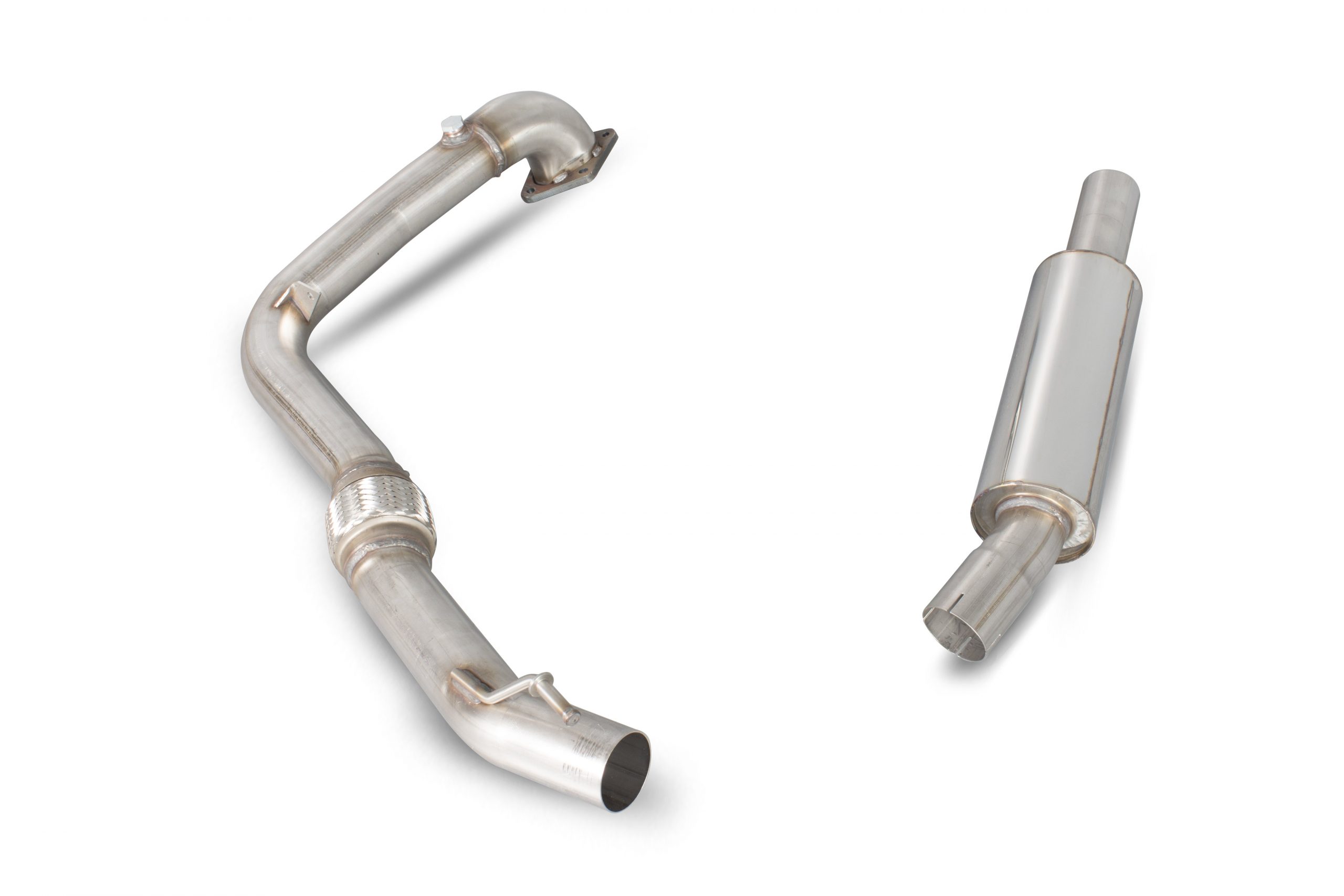 Scorpion Exhausts Volkswagen Polo Gti 1.4TSi 180PS 2010 2015 De-cat turbo downpipe – Resonated