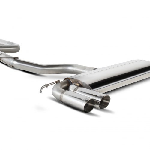 Scorpion Exhausts Volkswagen Scirocco 1.4/2.0 Tsi & 2.0 Tdi  2008 2015 Non-resonated cat-back system – STW (twin) Tips