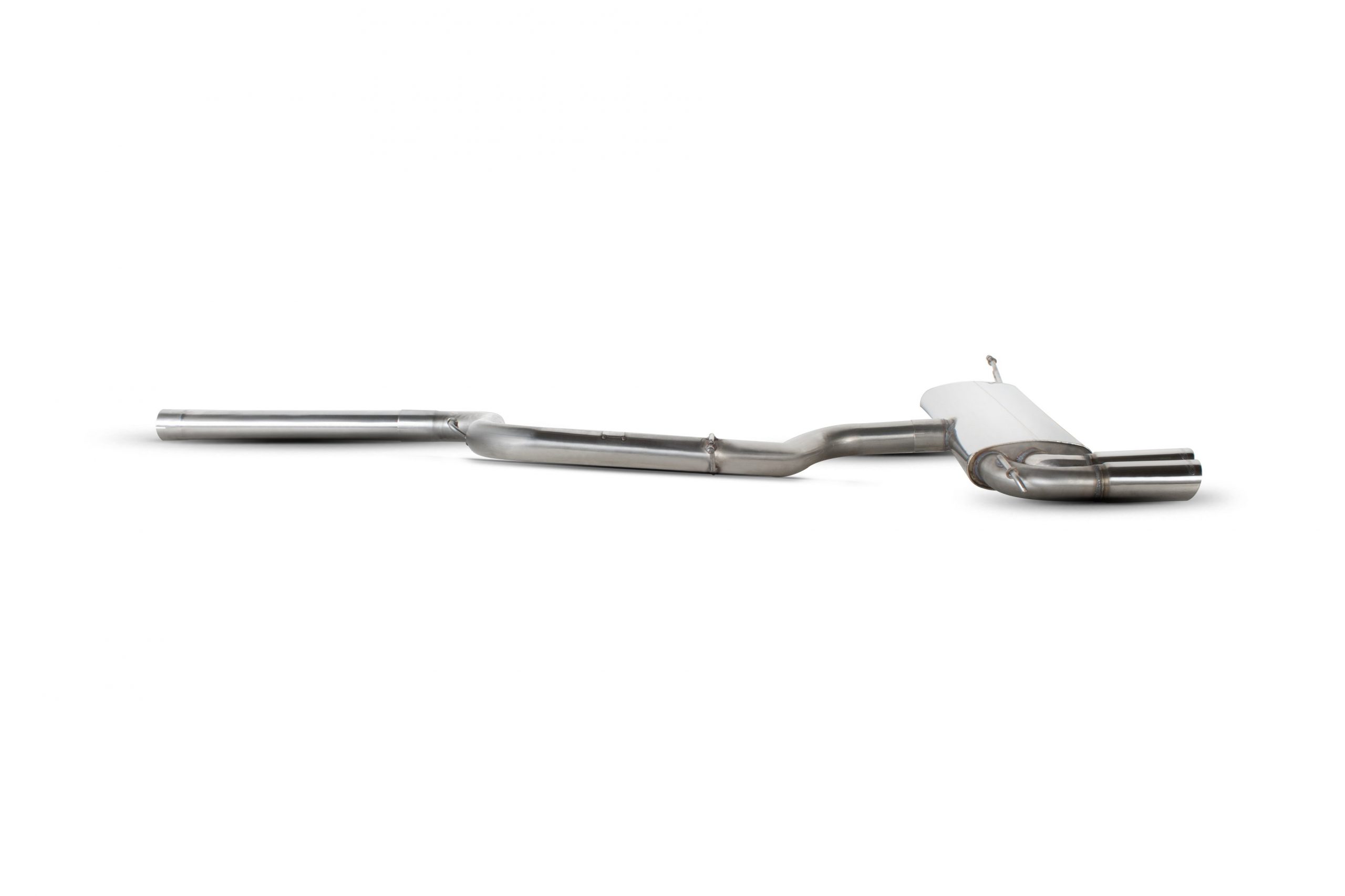 Scorpion Exhausts Volkswagen Scirocco 1.4/2.0 Tsi & 2.0 Tdi 2008 2015 Non-resonated cat-back system – STW (twin) Tips