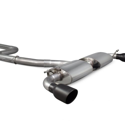 Scorpion Exhausts Volkswagen Golf Mk6 Gti 2.0 Tsi 2009 2013 Non-resonated cat-back system – Daytona Ceramic Tips