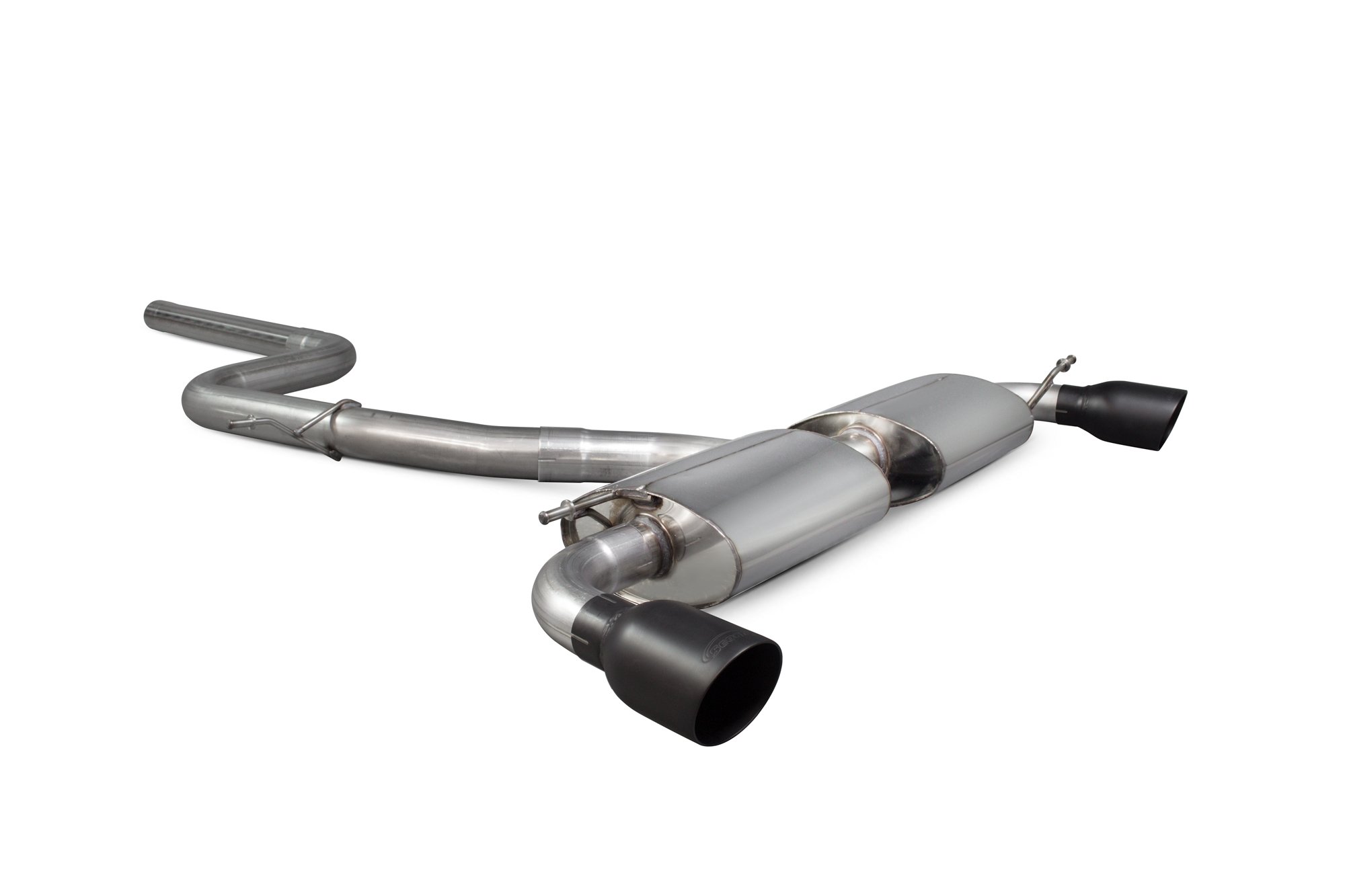 Scorpion Exhausts Volkswagen Golf Mk6 Gti 2.0 Tsi 2009 2013 Non-resonated cat-back system – Daytona Ceramic Tips