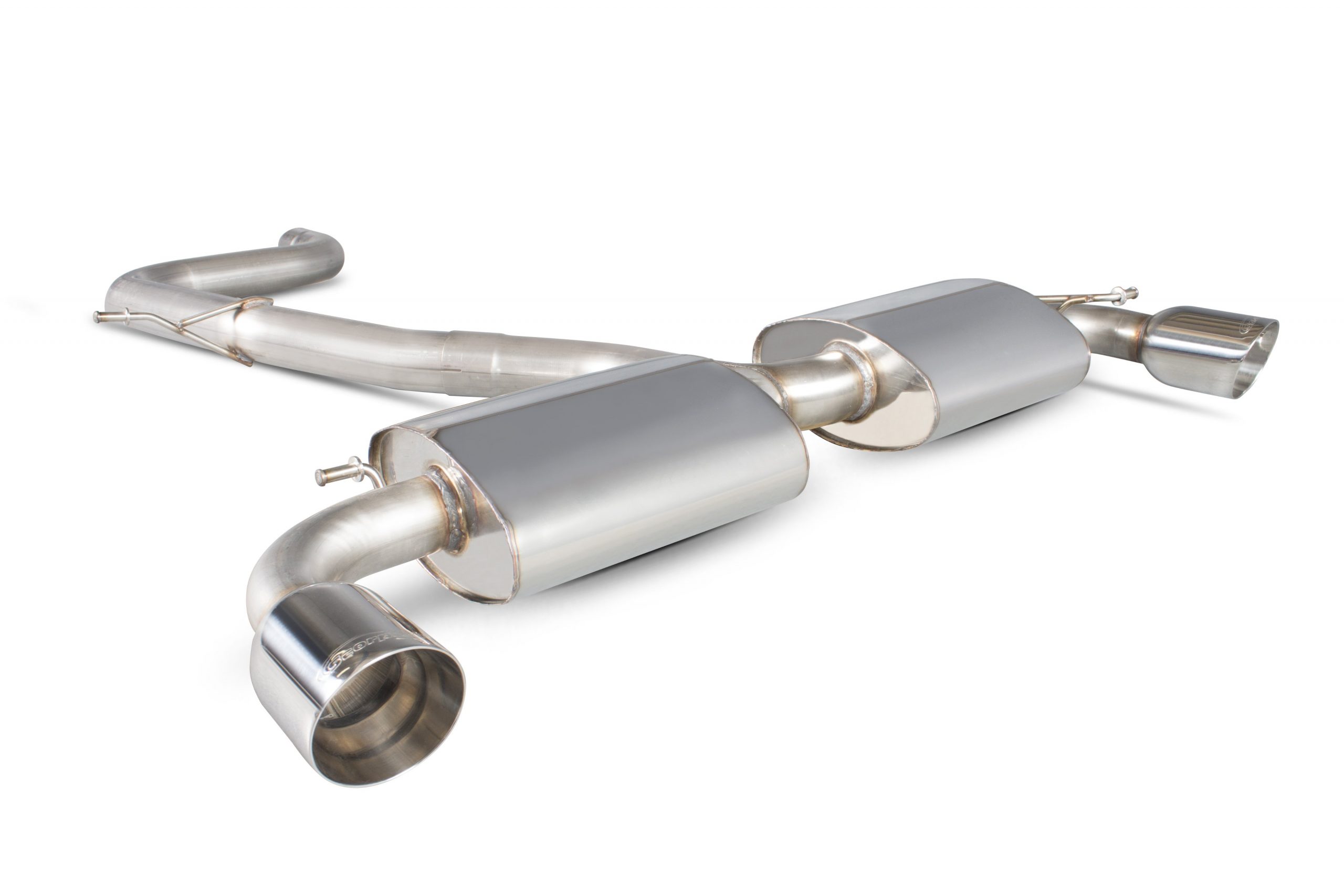 Scorpion Exhausts Volkswagen Golf Mk6 Gti 2.0 Tsi 2009 2013 Non-resonated cat-back system – Daytona Tips