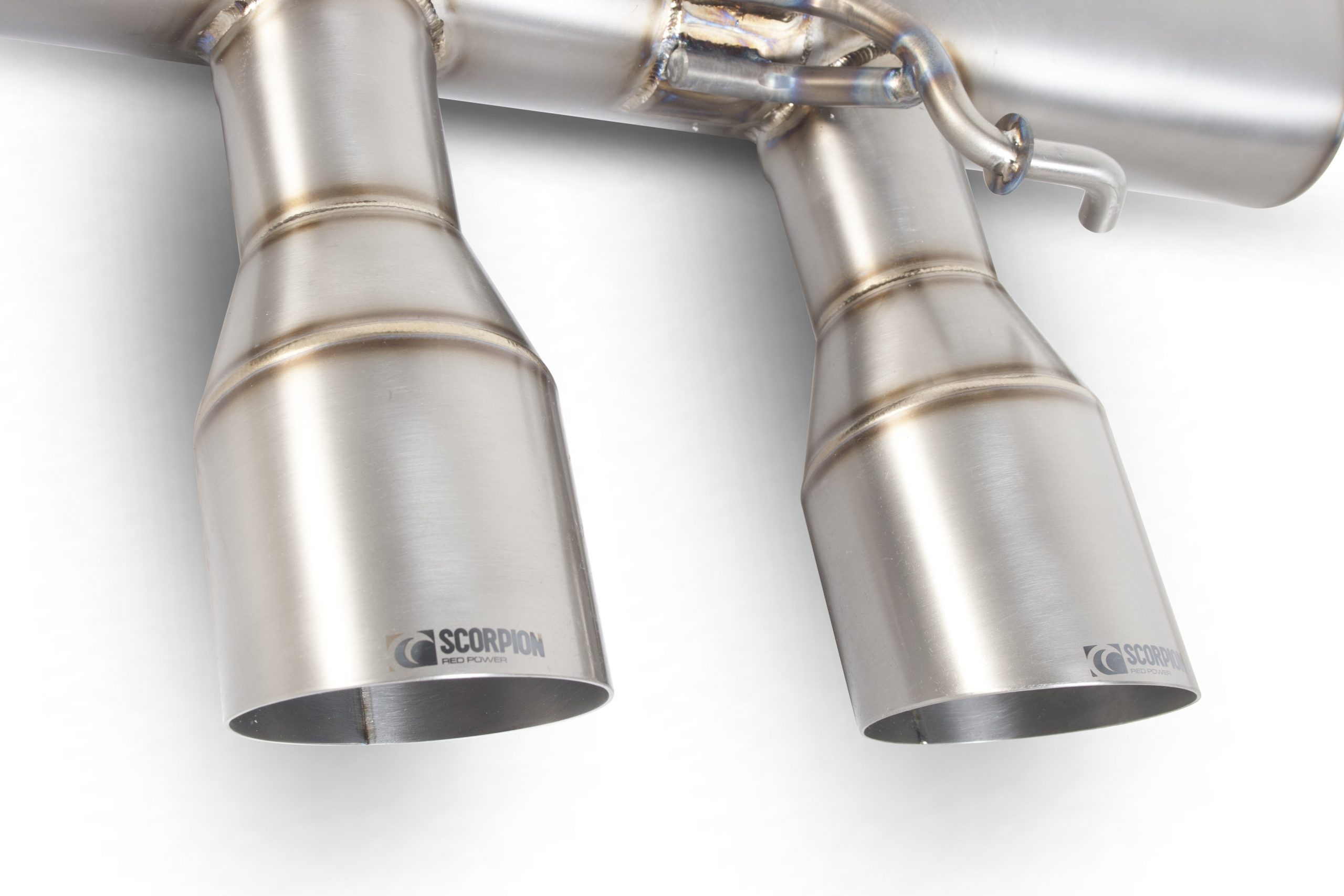Scorpion Exhausts Volkswagen Golf Mk6 R 2.0 Tsi 2009 2013 Non-resonated titanium turbo-back system – Daytona (twin) Tips
