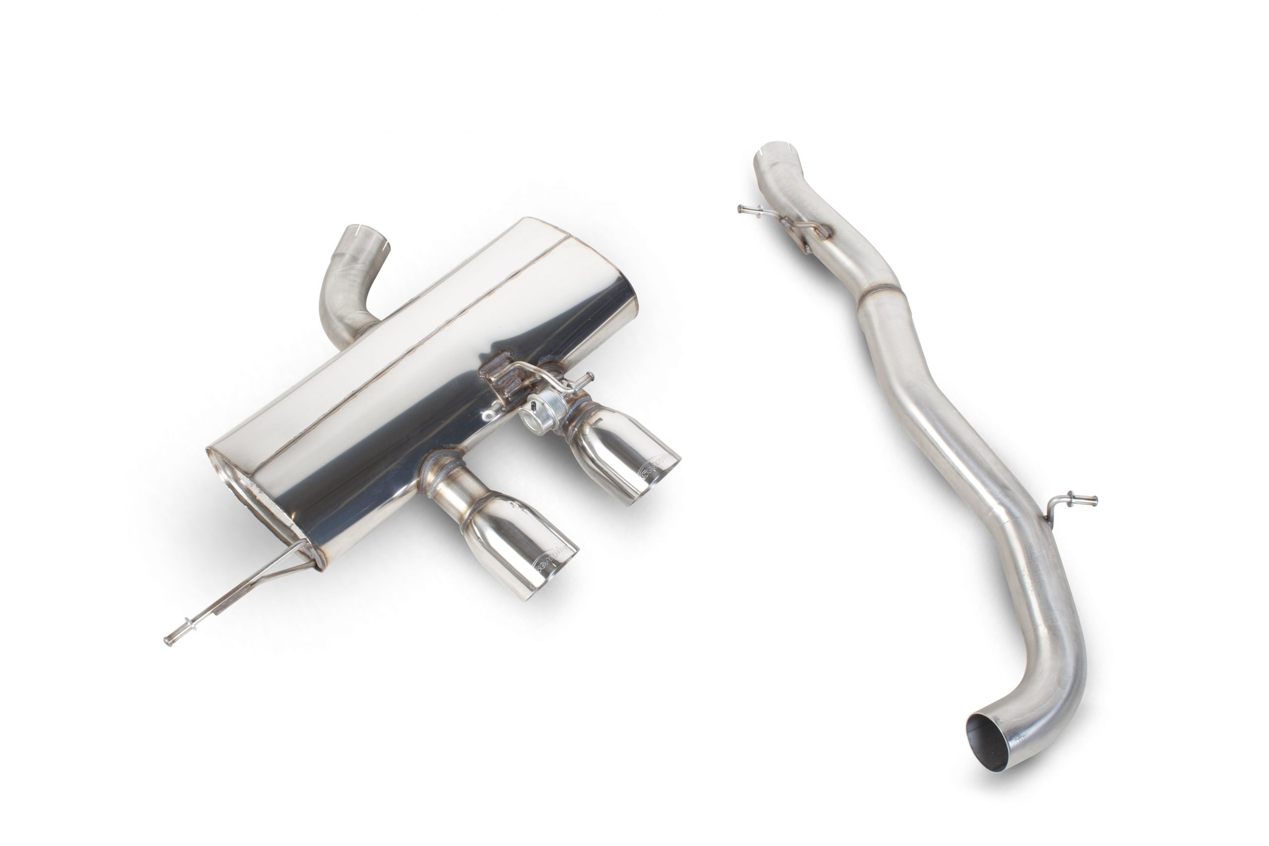 Scorpion Exhausts Volkswagen Golf Mk6 R 2.0 Tsi 2009 2013 Non-resonated cat-back system – Daytona Tips