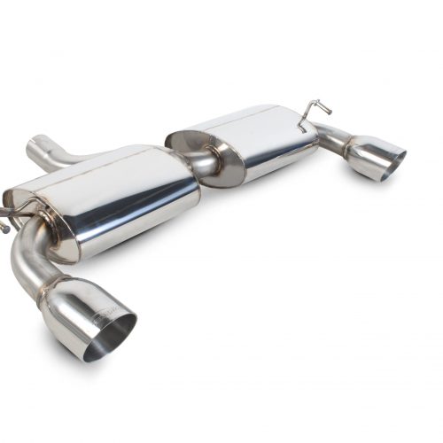 Scorpion Exhausts Volkswagen Golf Mk4 R32 2003 2005 Non-resonated cat-back system – Daytona (twin) Tips