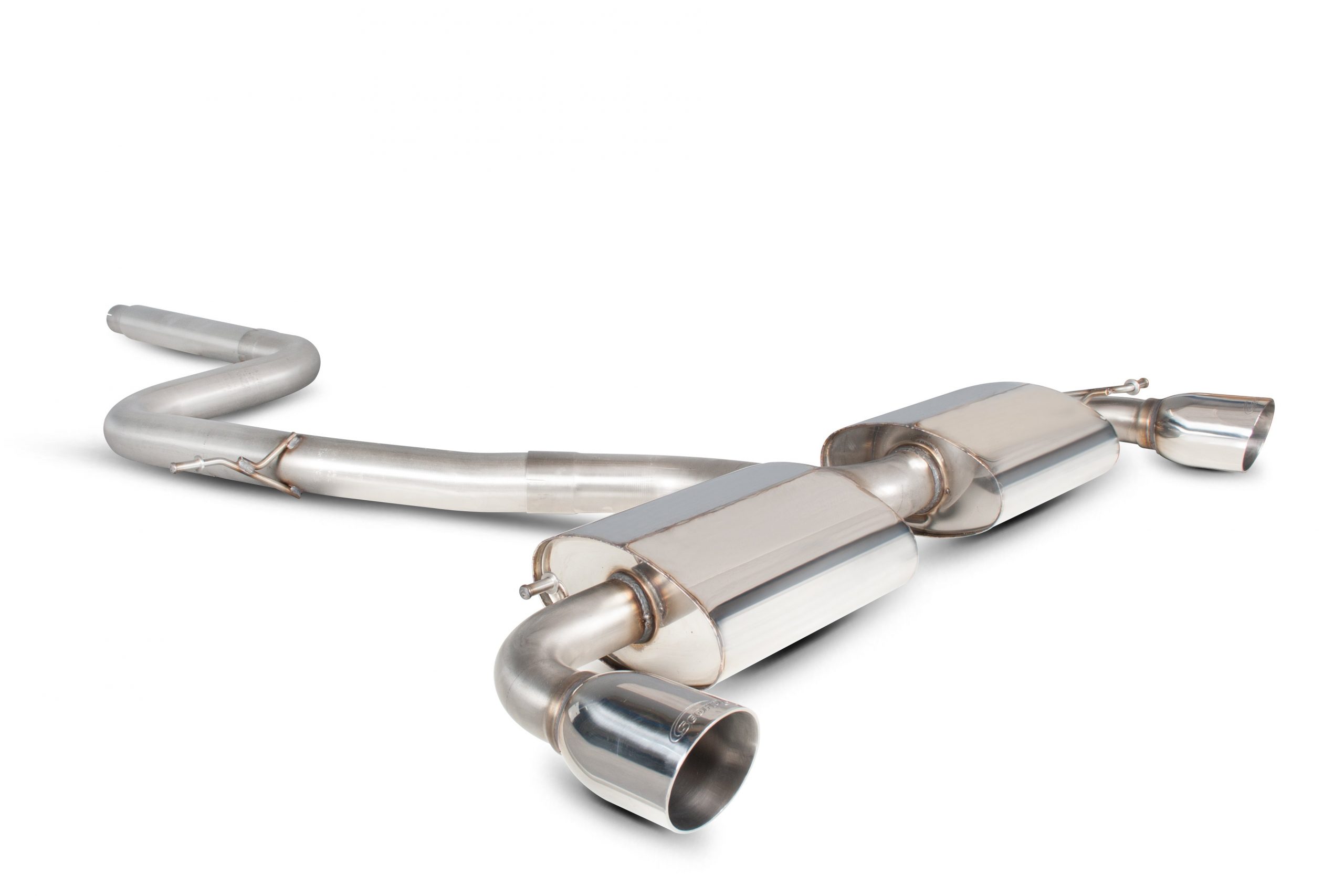 Scorpion Exhausts Volkswagen Scirocco R 2009 2017 Non-resonated cat-back system – Daytona Tips