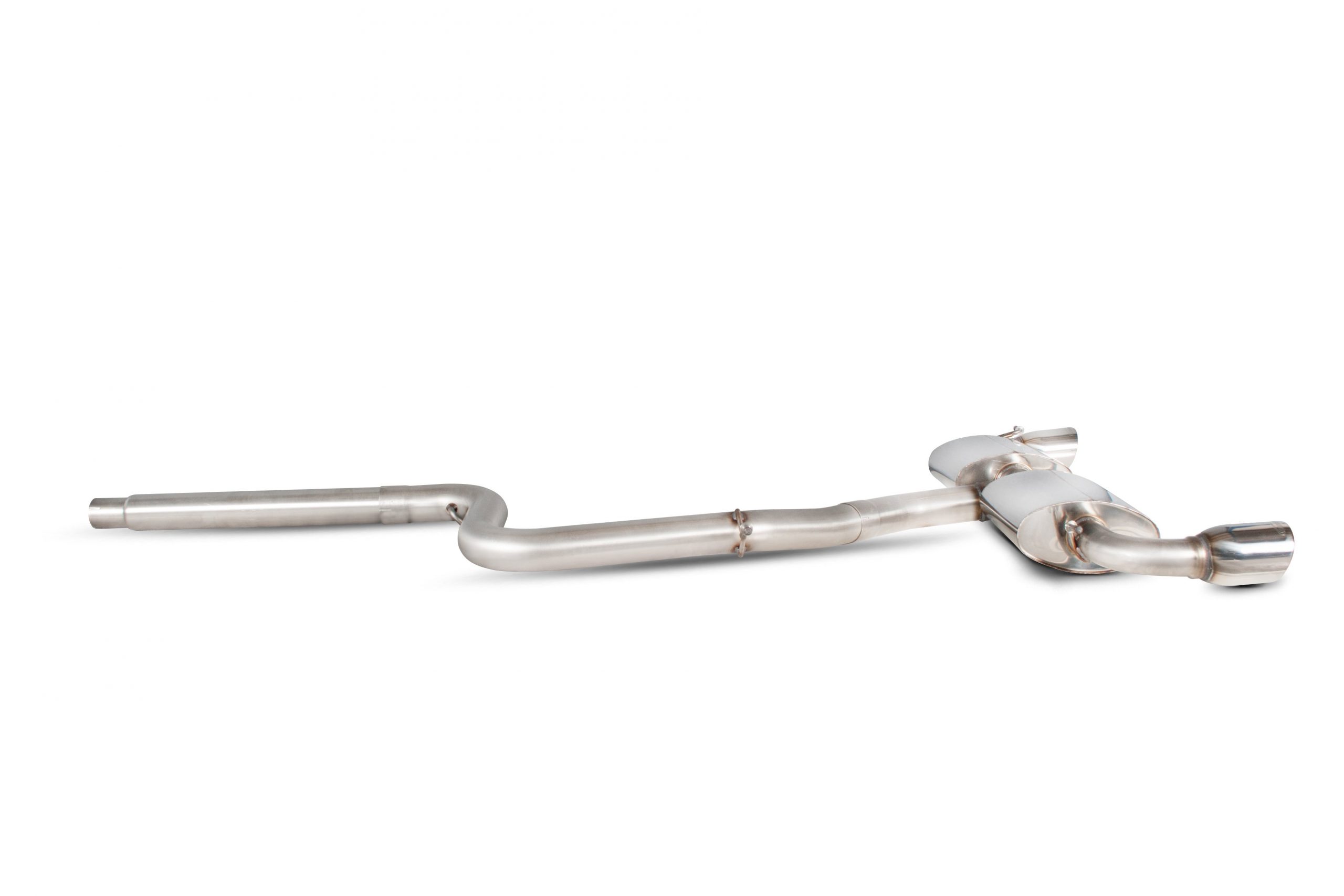 Scorpion Exhausts Volkswagen Scirocco R 2009 2017 Non-resonated cat-back system – Daytona Tips