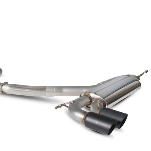 Scorpion Exhausts Volkswagen Golf MK5 Gti & Edition 30  2004 2009 Non-resonated cat-back system – Daytona Ceramic Tips