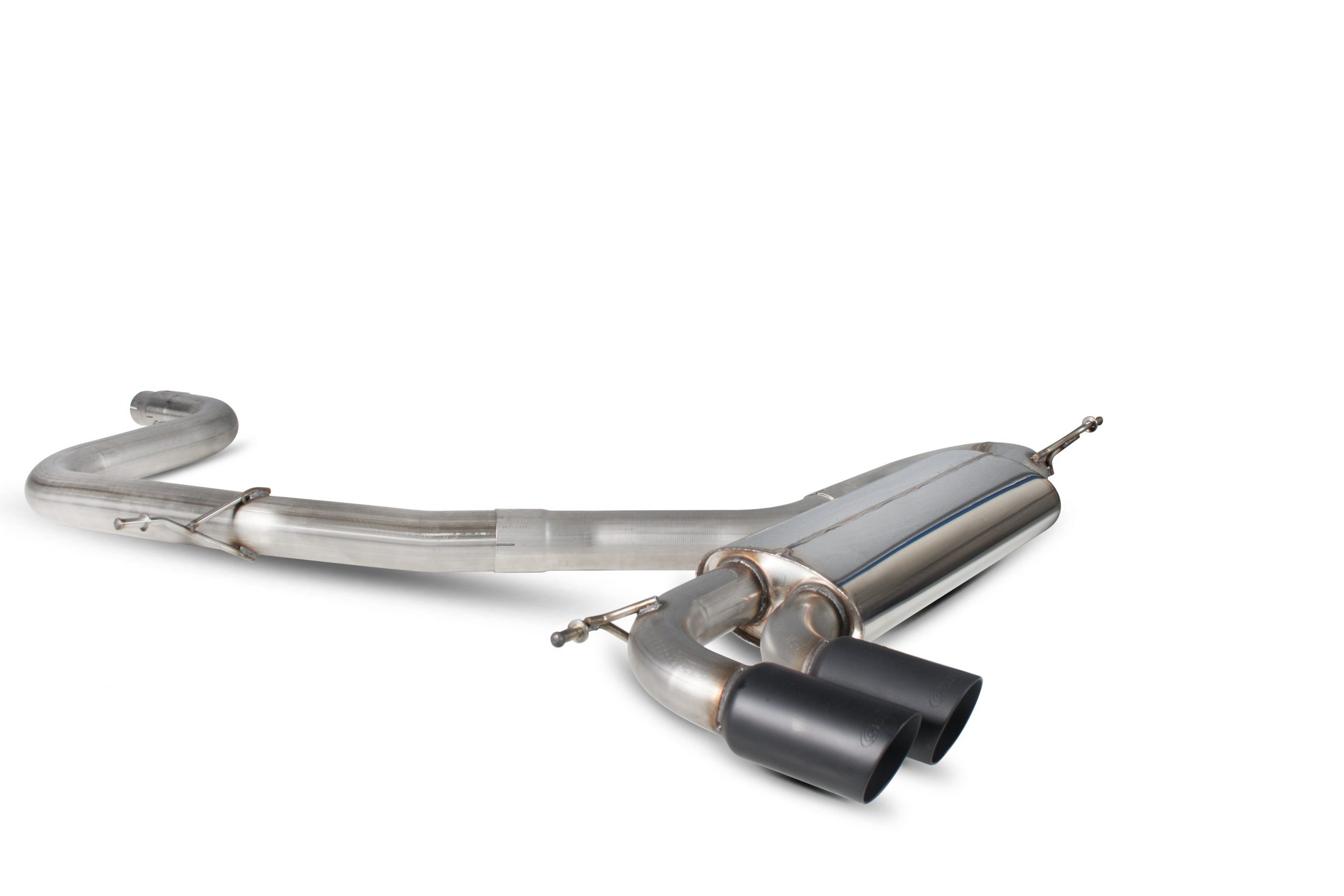Scorpion Exhausts Volkswagen Golf MK5 Gti & Edition 30 2004 2009 Non-resonated cat-back system – Daytona Ceramic Tips