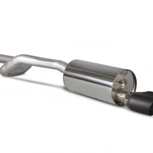 Scorpion Exhausts Volkswagen Polo Gti 1.4TSi 180PS 2010 2015 Non-resonated half system – Daytona (twin) Ceramic Tips