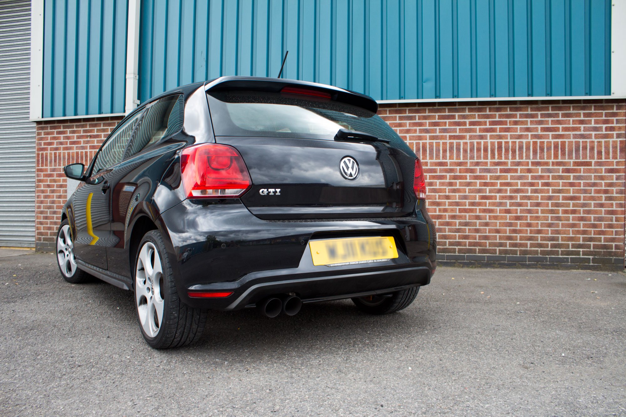 Scorpion Exhausts Volkswagen Polo Gti 1.4TSi 180PS 2010 2015 Non-resonated half system – Daytona (twin) Ceramic Tips