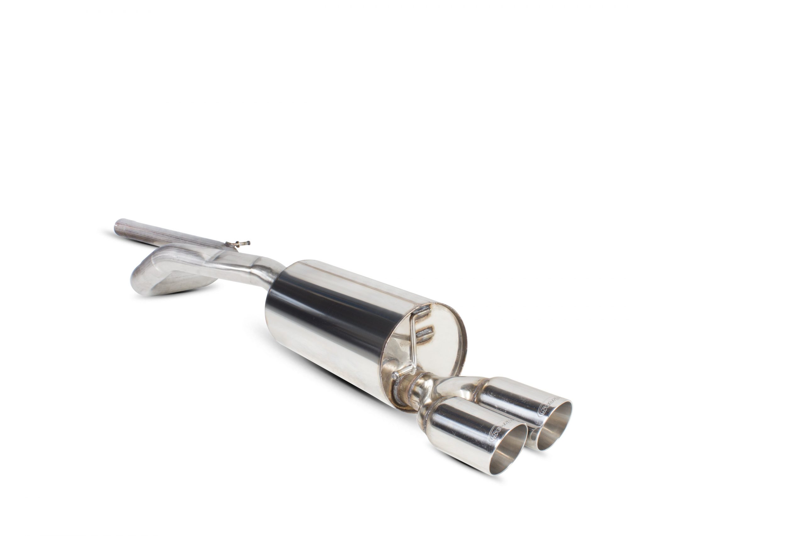 Scorpion Exhausts Volkswagen Polo Gti 1.4TSi 180PS 2010 2015 Non-resonated half system – Daytona (twin) Tips