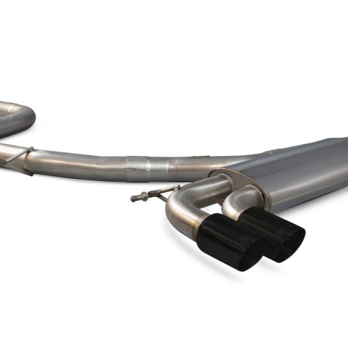 Scorpion Exhausts Volkswagen Golf MK6 GT 2.0 Tdi 2009 2013 Non-resonated cat-back system – Daytona Ceramic Tips