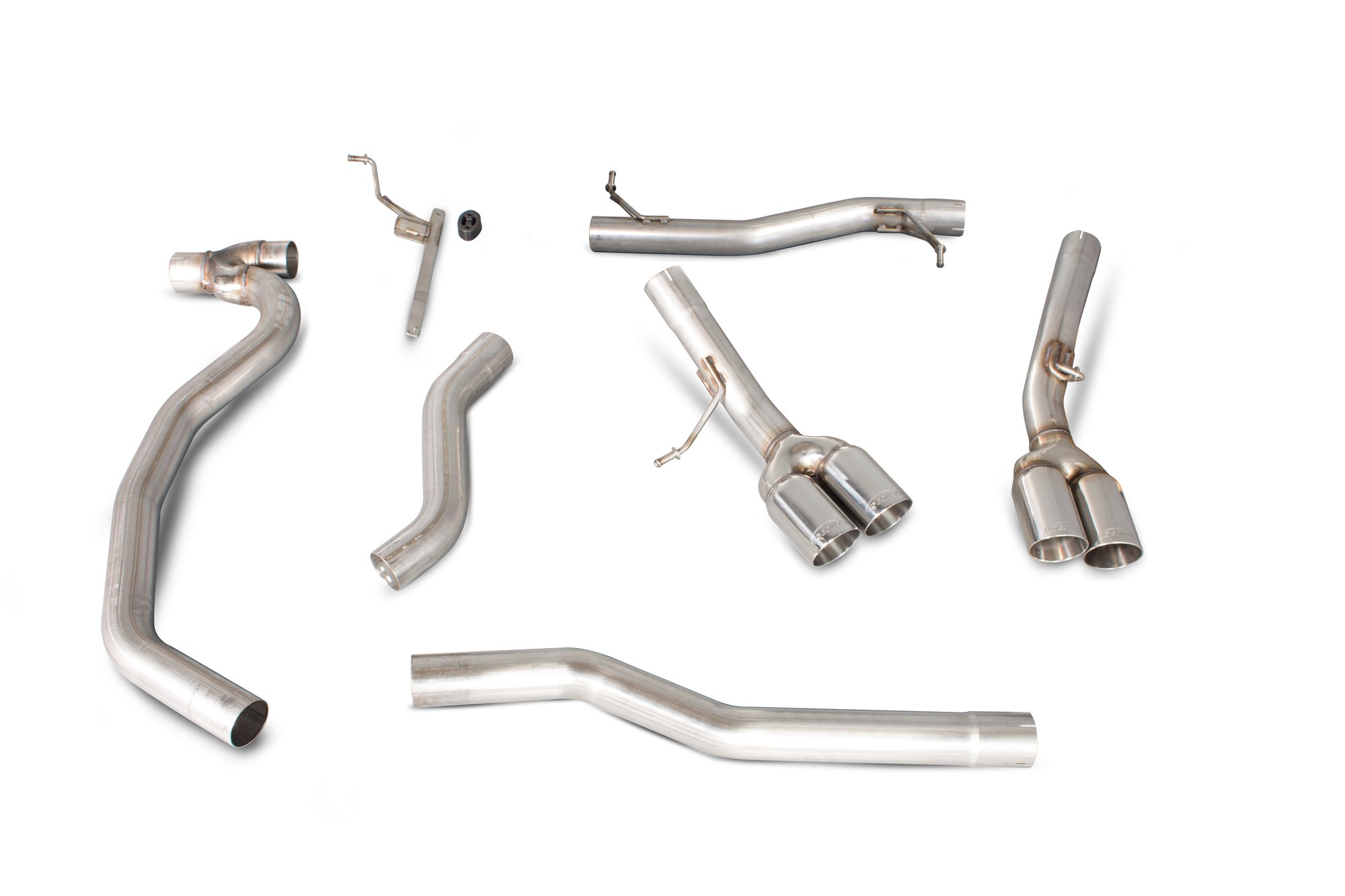 Scorpion Exhausts Volkswagen Transporter T5 & Caravelle SWB & LWB Non-resonated cat/DPF-back system – Daytona Tips
