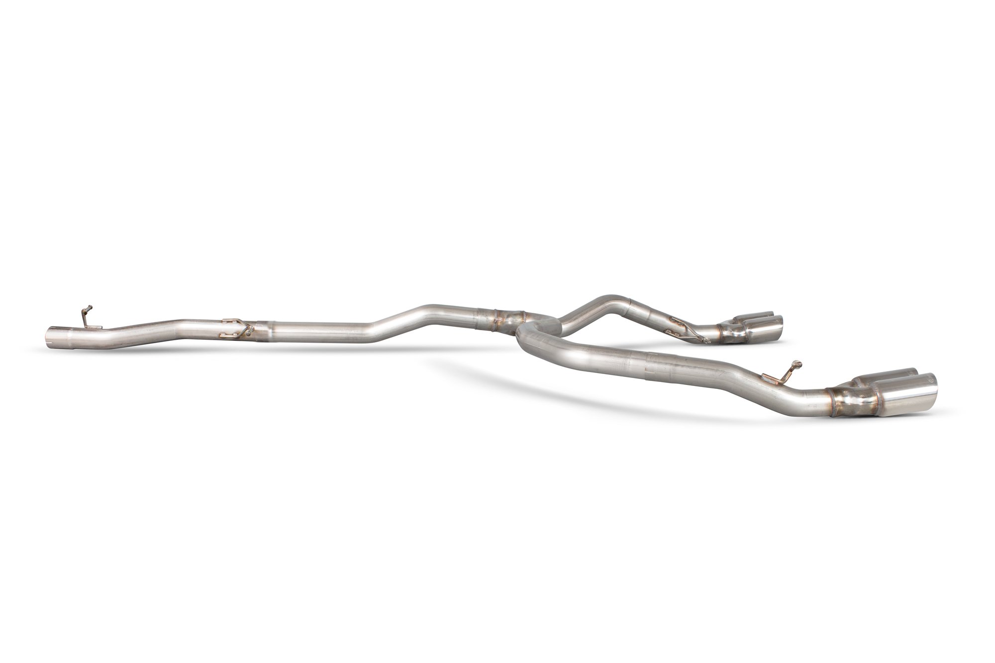 Scorpion Exhausts Volkswagen Transporter T5 & Caravelle SWB & LWB Non-resonated cat/DPF-back system – Daytona Tips