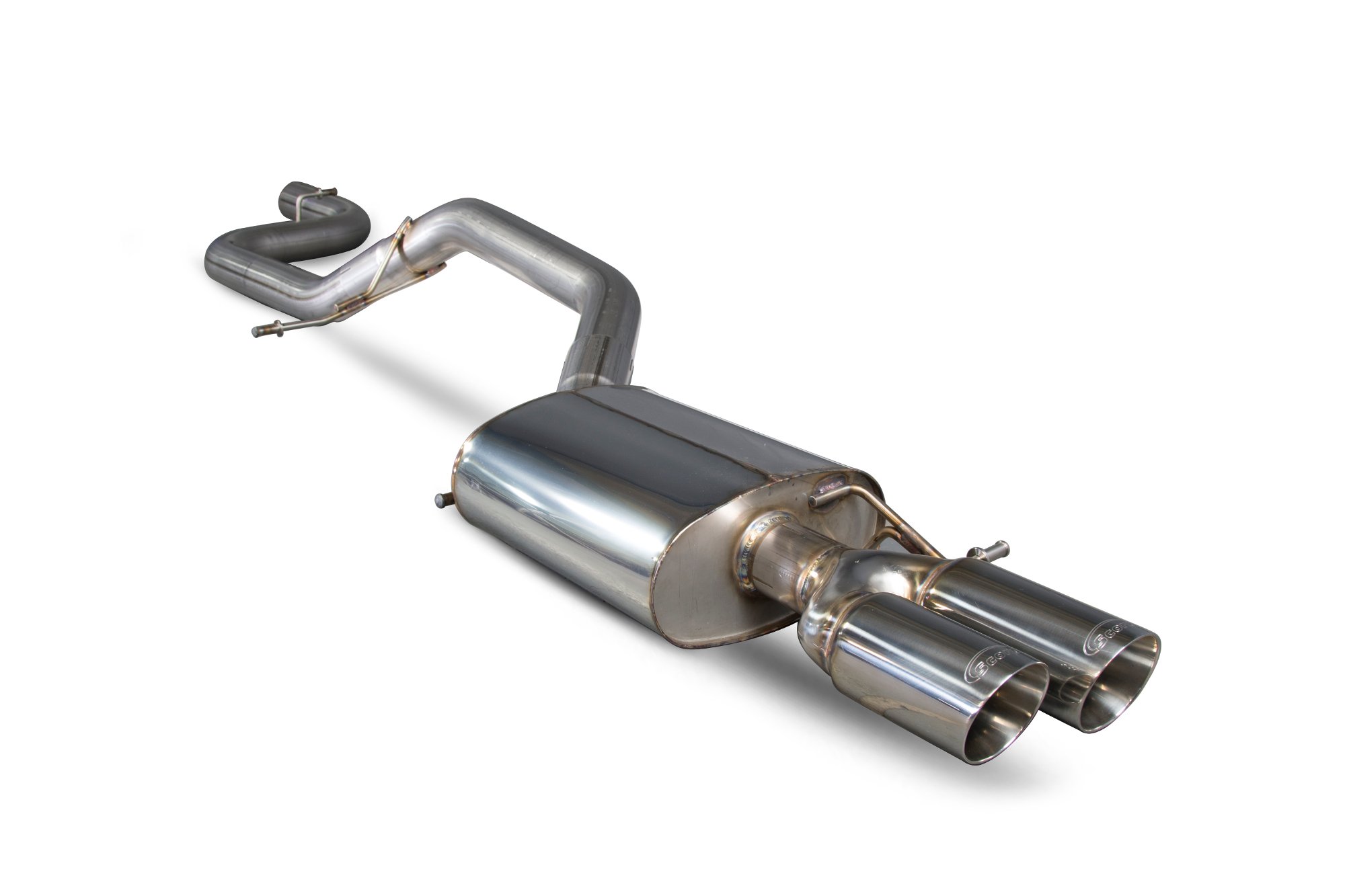 Scorpion Exhausts Volkswagen CC 2012 2017 Non-resonated cat-back system – Daytona Tips