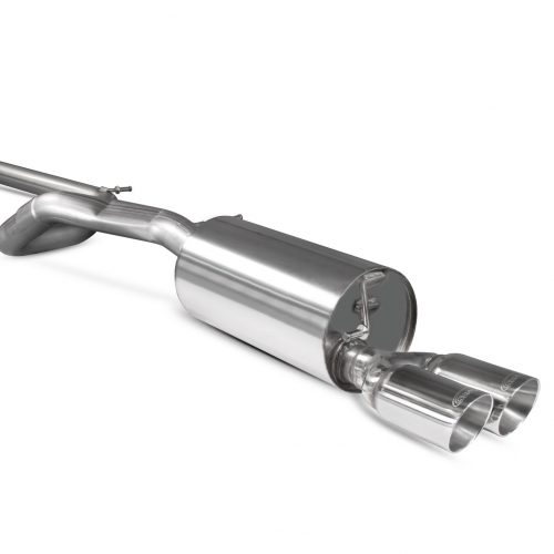 Scorpion Exhausts Volkswagen Polo Gti 1.8T 6C 2015 2017 Non-resonated cat back system – Daytona (twin) Tips