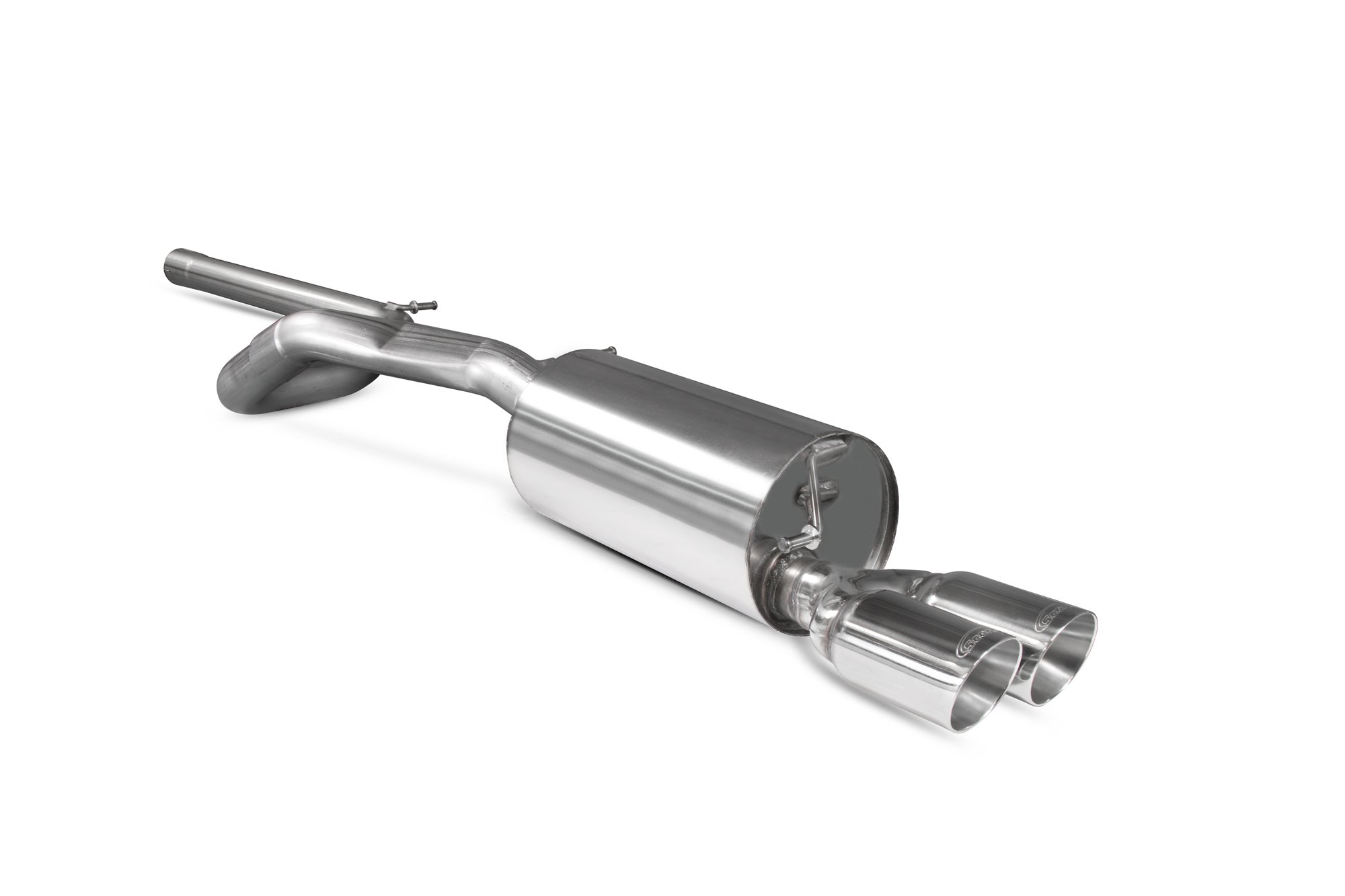 Scorpion Exhausts Volkswagen Polo Gti 1.8T 6C 2015 2017 Non-resonated cat back system – Daytona (twin) Tips