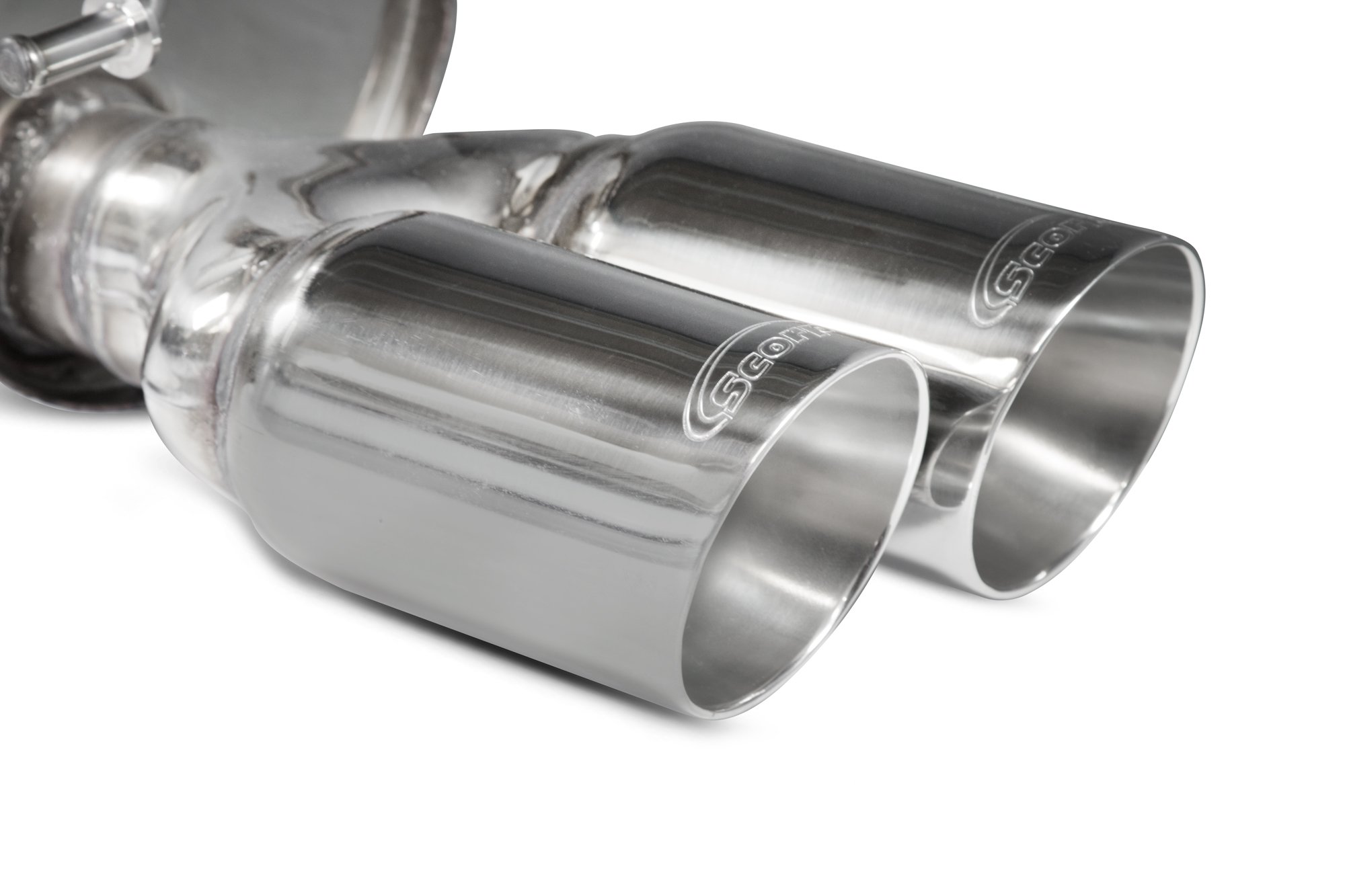 Scorpion Exhausts Volkswagen Polo Gti 1.8T 6C 2015 2017 Non-resonated cat back system – Daytona (twin) Tips