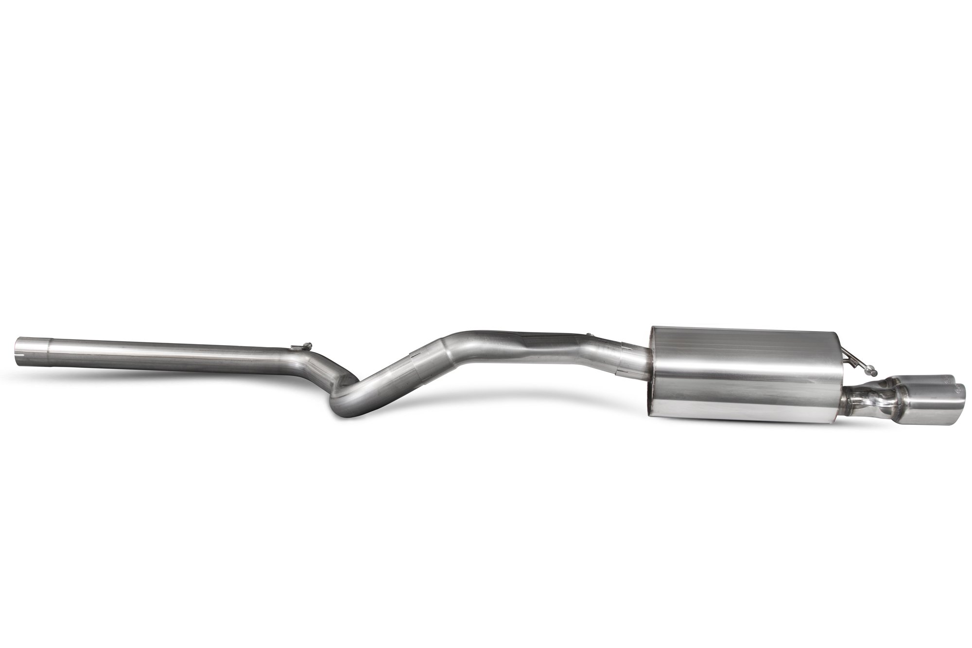 Scorpion Exhausts Volkswagen Polo Gti 1.8T 6C 2015 2017 Non-resonated cat back system – Daytona (twin) Tips