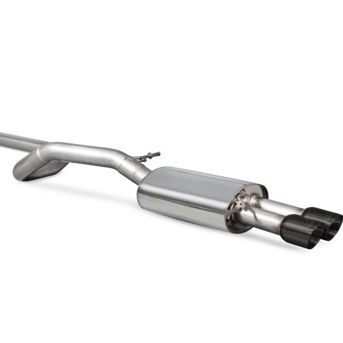 Scorpion Exhausts Volkswagen Polo Gti 1.8T 9n3 2006 2011 Non-resonated cat-back system – Daytona Ceramic Tips