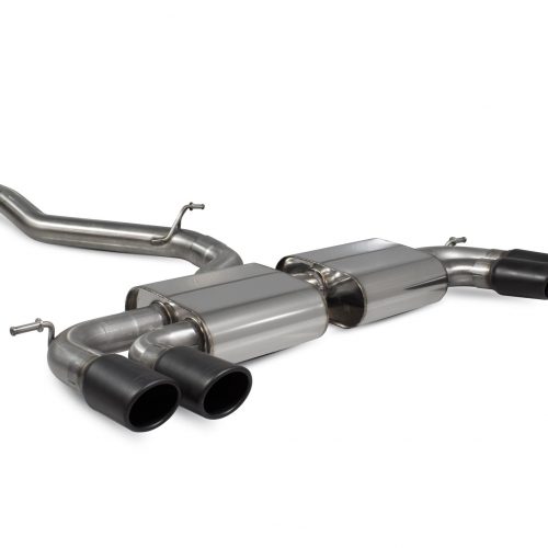 Scorpion Exhausts Volkswagen GolF R MK7.5 Facelift GPF & Non GPF Models 2017 2020 Non-res cat/gpf back system – Monaco (quad) Ceramic Tips