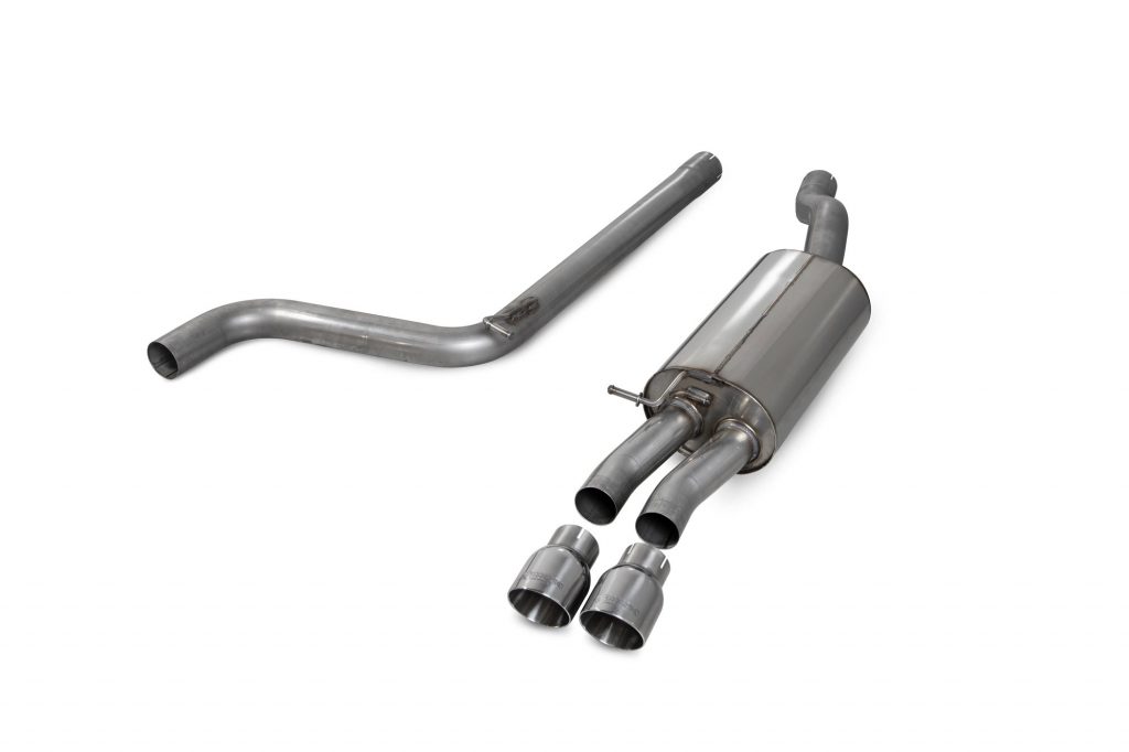 Scorpion Exhausts Volkswagen Volkswagen Polo GTi AW 2018 2020 Non-resonated GPF-back system- Daytona Tips
