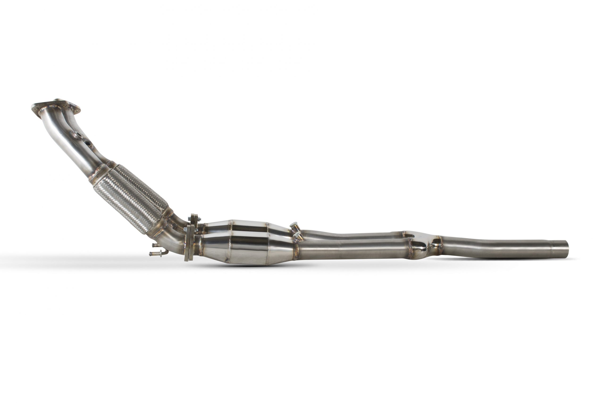 Scorpion Exhausts Volkswagen Golf MK5 R32 2005 2008 Twin high flow sports catalyst