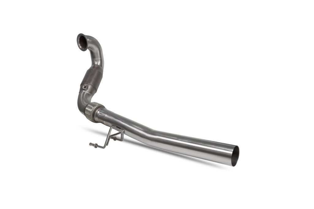 Scorpion Exhausts Volkswagen Polo Gti 1.8T 6C 2015 2017 Downpipe with high flow sports catalyst