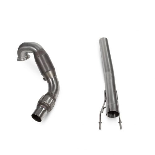 Scorpion Exhausts Volkswagen Polo Gti 1.8T 6C 2015 2017 Downpipe with high flow sports catalyst