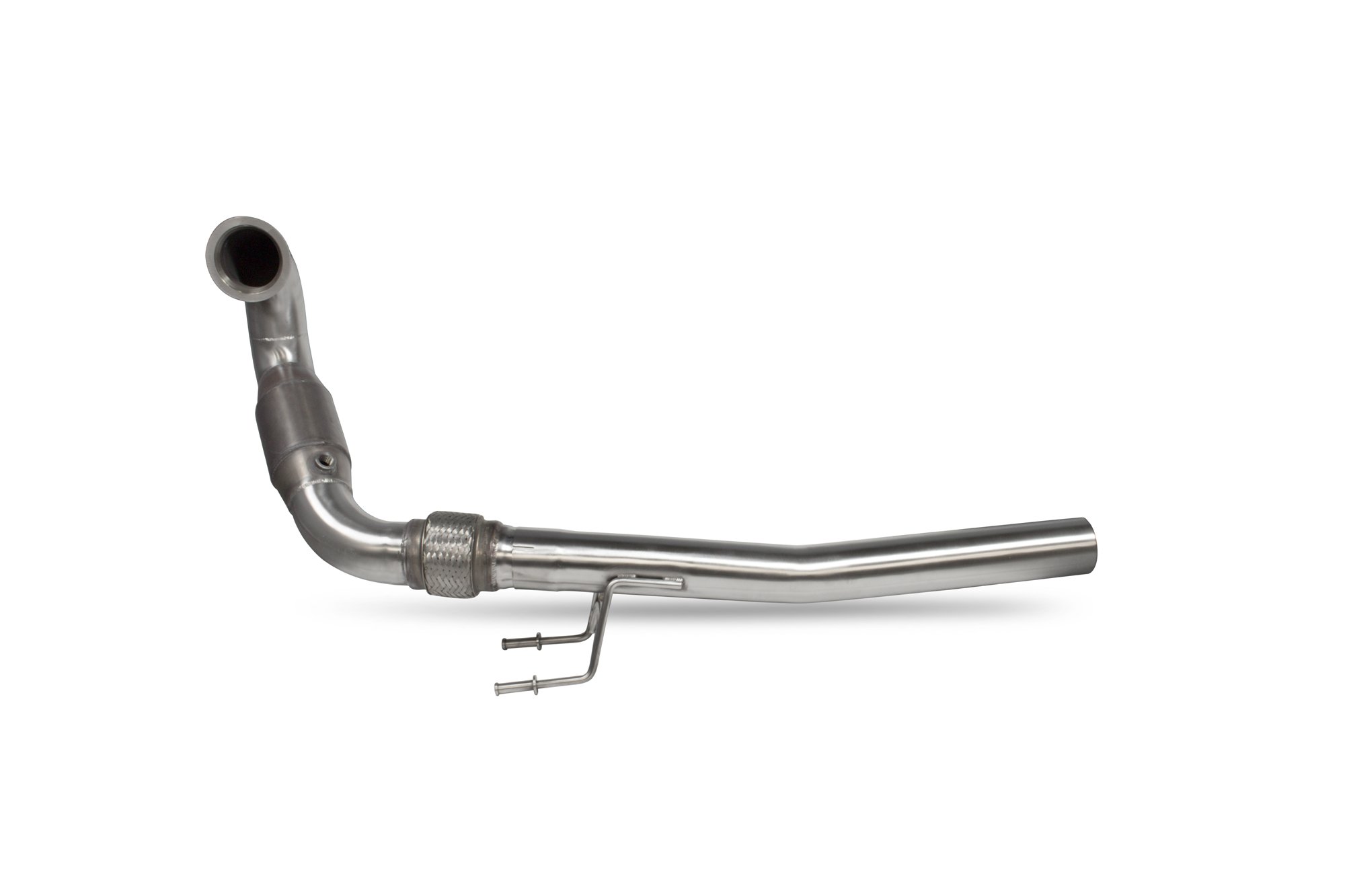 Scorpion Exhausts Volkswagen Polo Gti 1.8T 6C 2015 2017 Downpipe with high flow sports catalyst