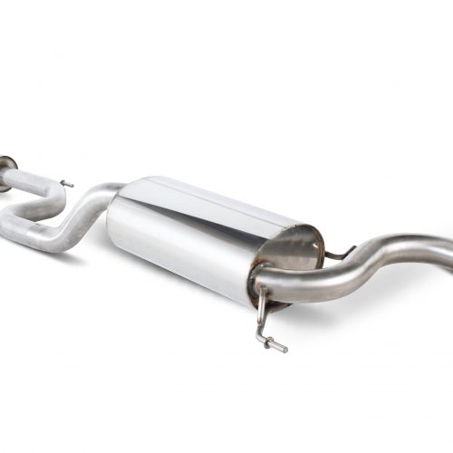 Scorpion Exhausts Vauxhall Corsa D VXR  Resonated cat-back system – VXR Trim