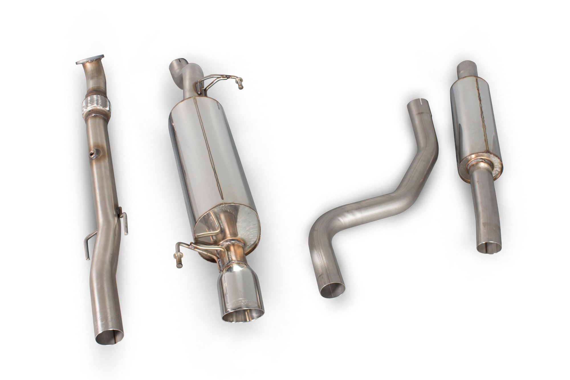 Scorpion Exhausts Vauxhall Corsa D 1.0/1.2/1.4 2006 2014 Resonated cat-back system – Daytona Tips