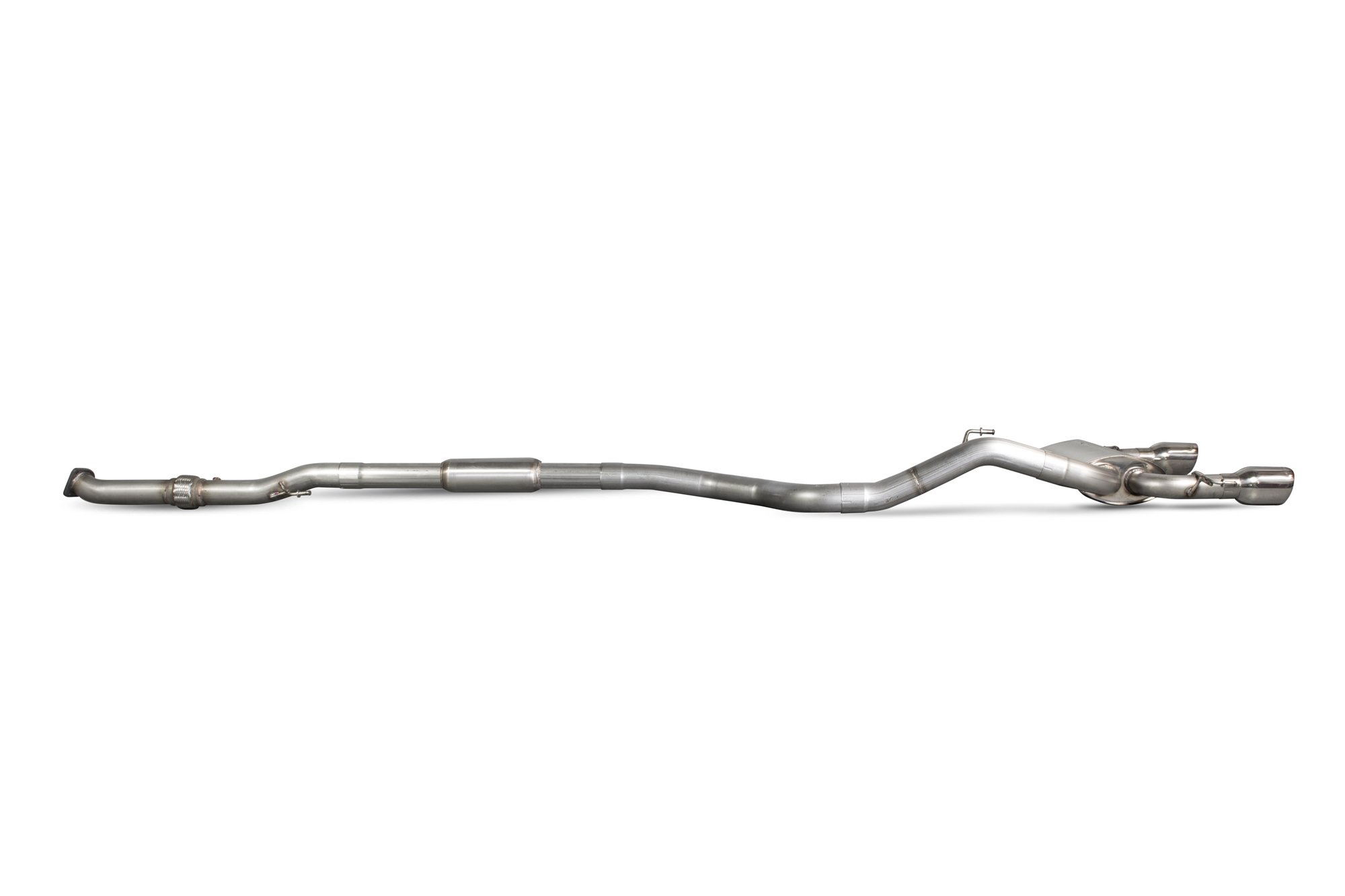 Scorpion Exhausts Vauxhall Corsa E VXR 2015 2018 Resonated cat-back system – Daytona (twin) Tips