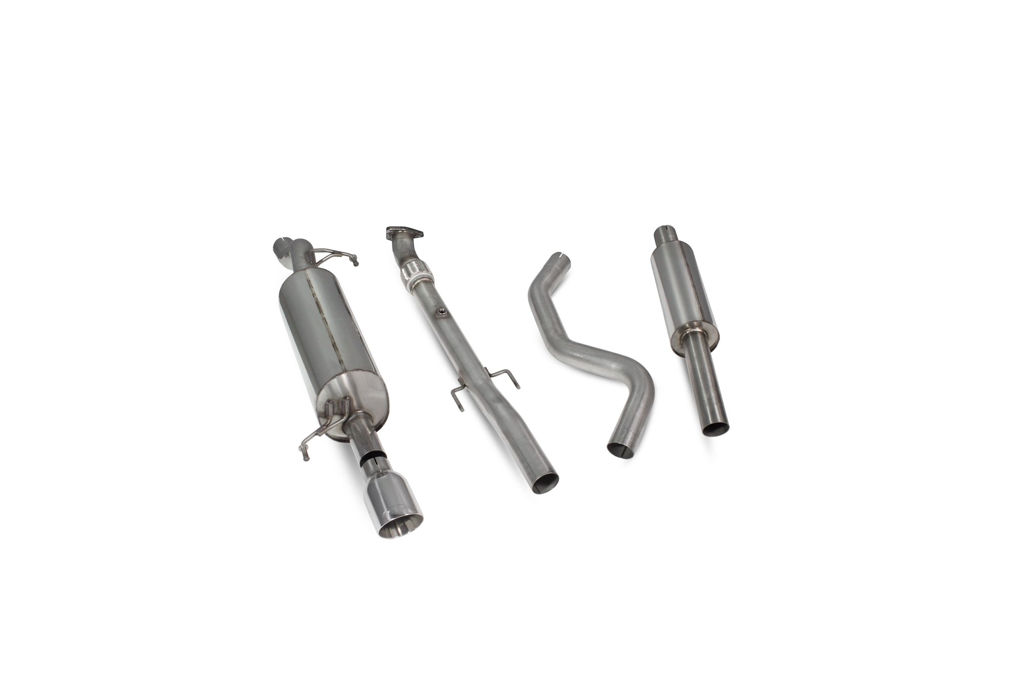 Scorpion Exhausts Vauxhall Corsa E 1.4 Turbo Non GPF Model Only 2014 2019 Resonated cat-back system – Daytona Tips