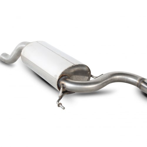 Scorpion Exhausts Vauxhall Corsa D VXR  Rear silencer – VXR Trim