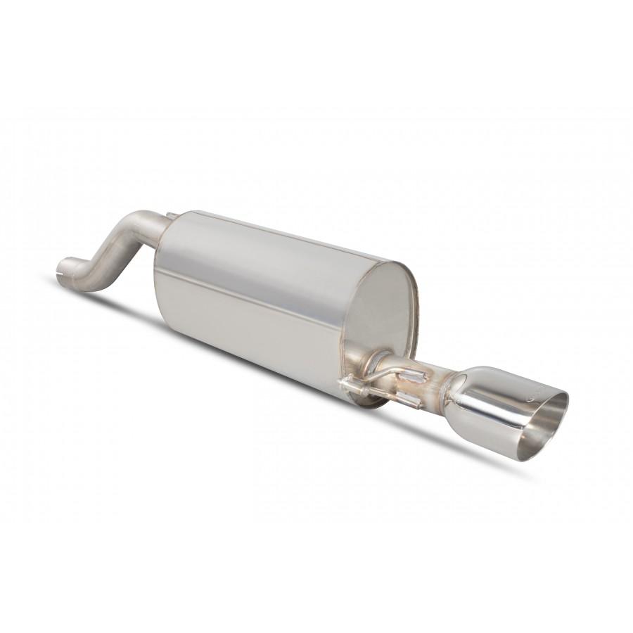 Scorpion Exhausts Vauxhall Corsa D 1.4 Turbo Black Edition 2012 2015 Rear silencer – Daytona Tips