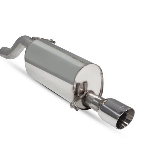 Scorpion Exhausts Vauxhall Corsa E 1.0 Turbo Non GPF Model Only 2014 2019 Rear silencer – Daytona TIps