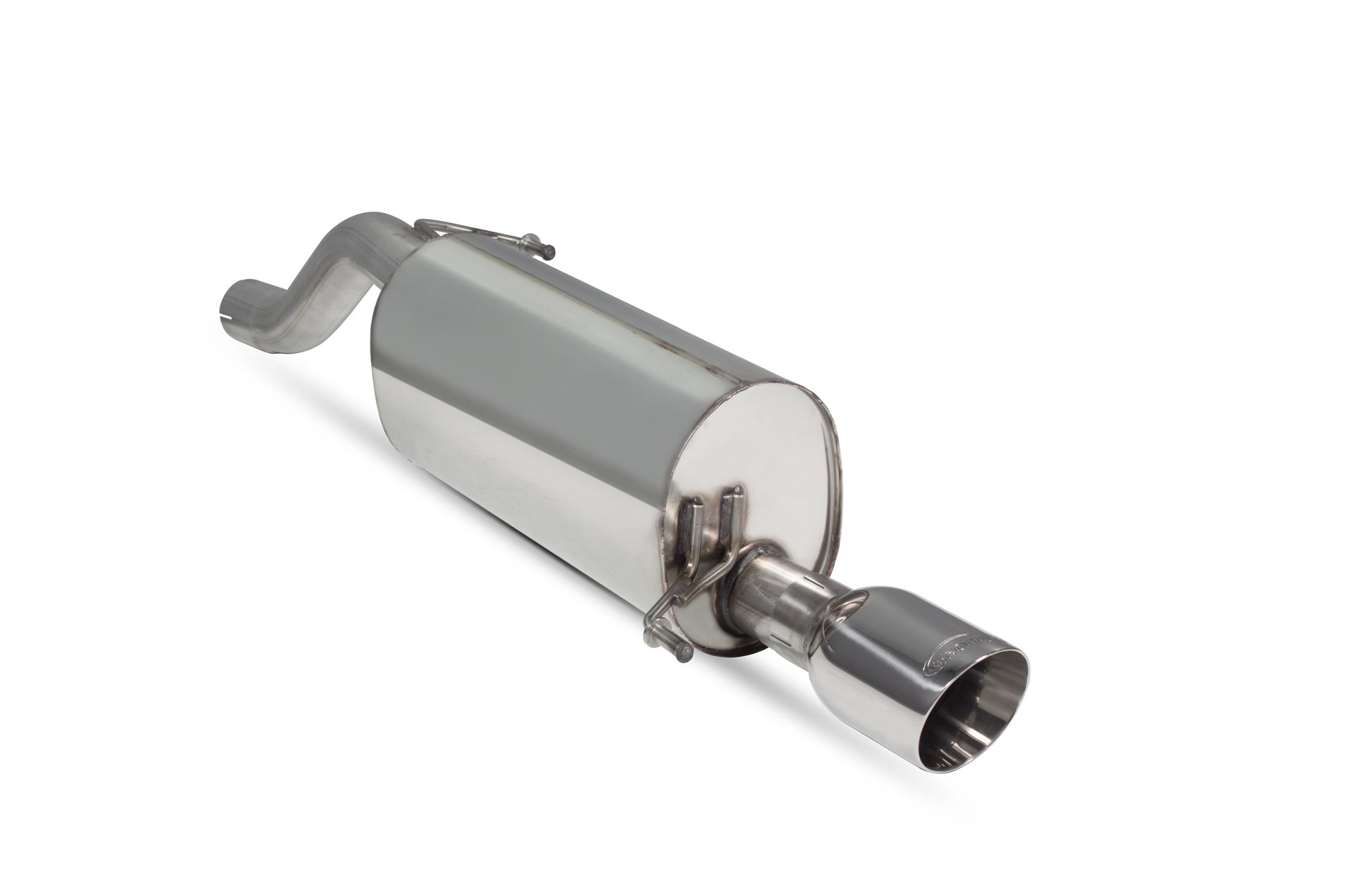 Scorpion Exhausts Vauxhall Corsa E 1.0 Turbo Non GPF Model Only 2014 2019 Rear silencer – Daytona TIps