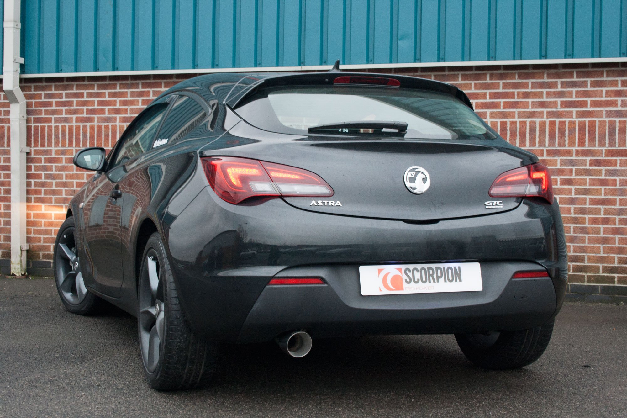 Scorpion Exhausts Vauxhall Astra GTC 1.4 Turbo 2009 2015 Non-resonated cat-back system – Daytona Tips