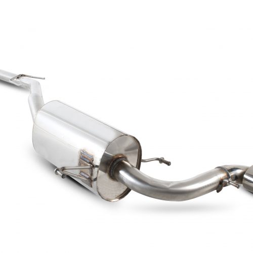 Scorpion Exhausts Vauxhall Astra MK5 VXR  2005 2011 Non-resonated cat-back system -EVO Tips