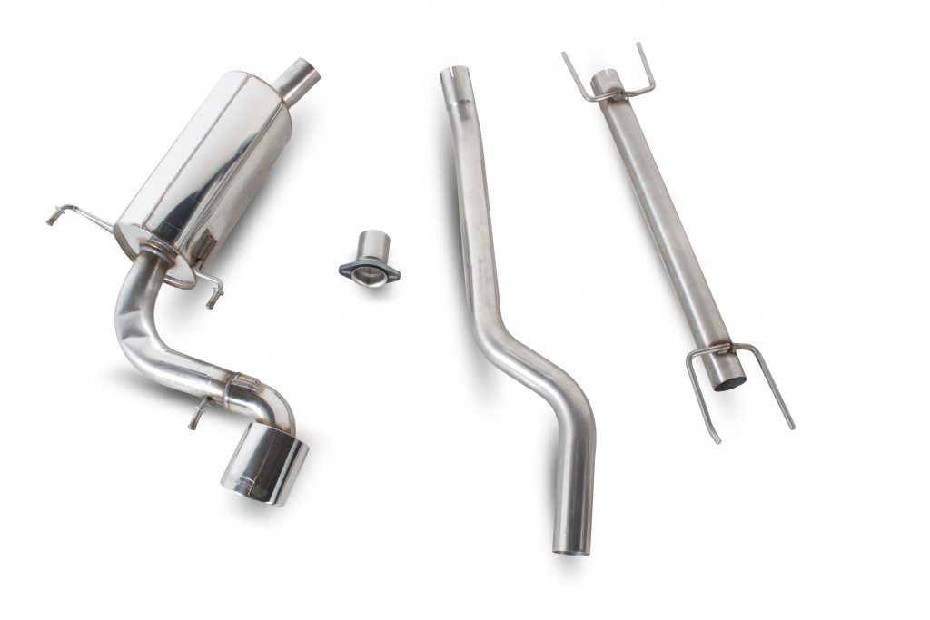 Scorpion Exhausts Vauxhall Astra MK5 VXR  2005 2011 Non-resonated cat-back system -EVO Tips