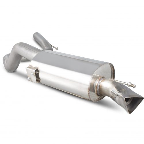 Scorpion Exhausts Vauxhall Corsa D VXR  Non-resonated cat-back system – VXR Trim