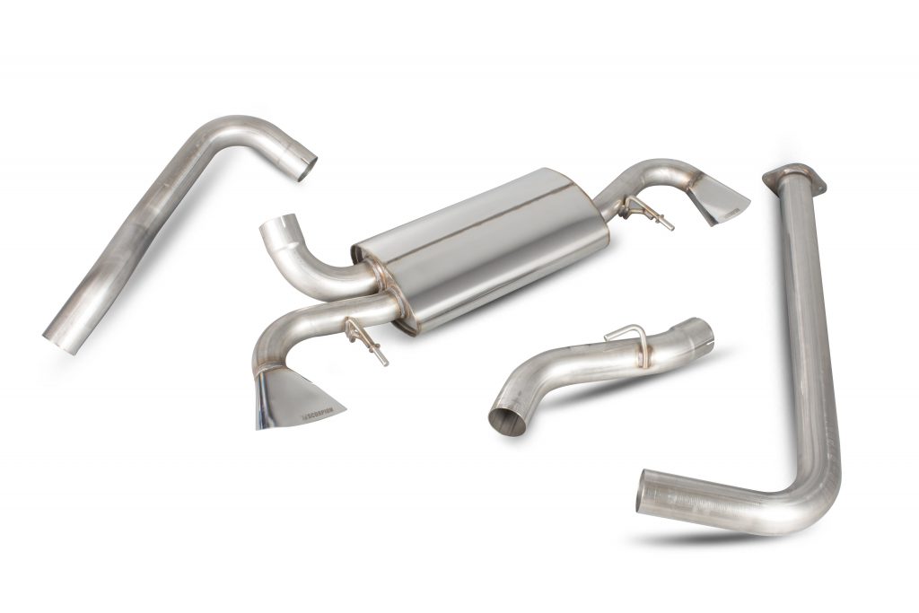 Scorpion Exhausts Vauxhall Astra J VXR Non GPF Model Only 2012 2015 Non-resonated cat-back system – OE Fitment