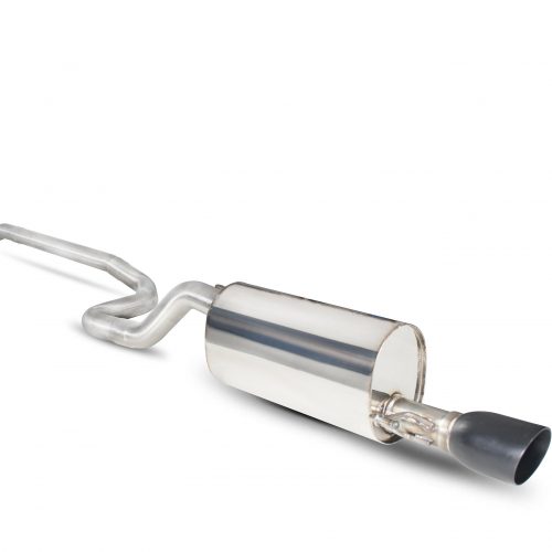 Scorpion Exhausts Vauxhall Corsa D 1.4 Turbo Black Edition 2012 2015 Non-resonated cat-back system – Daytona Ceramic Tips