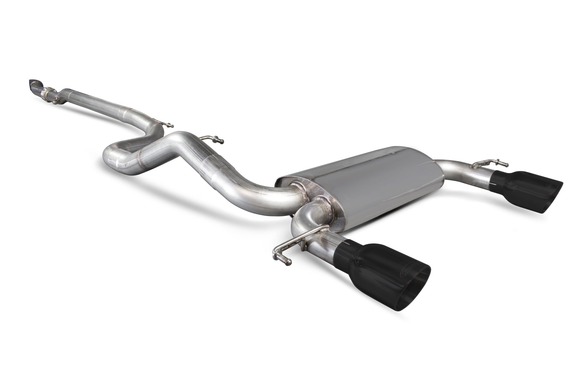 Scorpion Exhausts Vauxhall Corsa E VXR 2015 2018 Non-resonated cat-back system – Daytona (twin) Tipe
