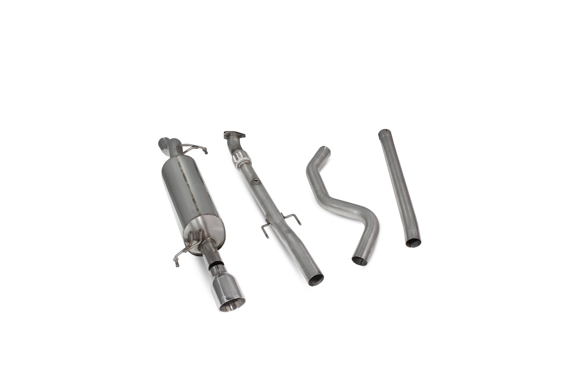 Scorpion Exhausts Vauxhall Corsa E 1.0 Turbo Non GPF Model Only 2014 2019 Non-resonated cat-back system – Daytona Tips