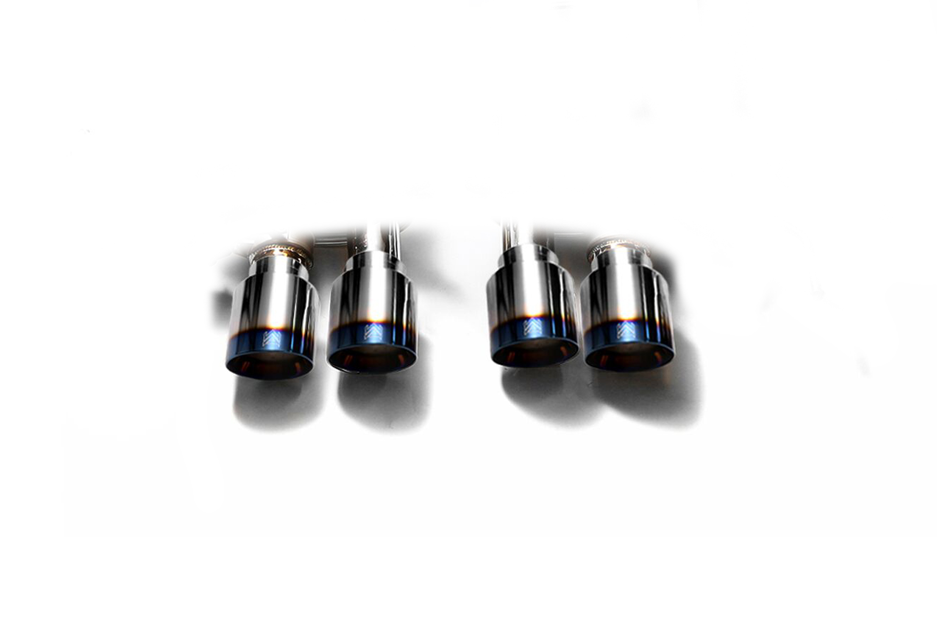 Armytrix – Stainless Steel Quad Blue Coated tips (4x102mm) for CHEVROLET CORVETTE STINGRAY C7 62L