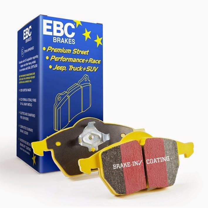 EBC Yellowstuff Front Brake Pads (X2 Pads) for Mercedes A/CLA/GLA45 AMG W176